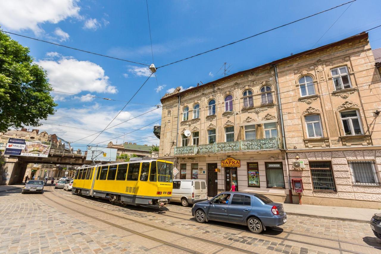 Сучасна Квартира По Вул Дарії Гусяк 9 Біля Краківського Liov Exterior foto
